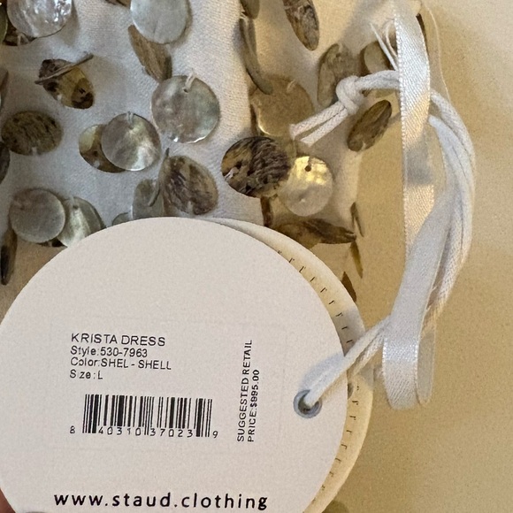 New Staud Krista Sea Shell Dress - Picture 10 of 10